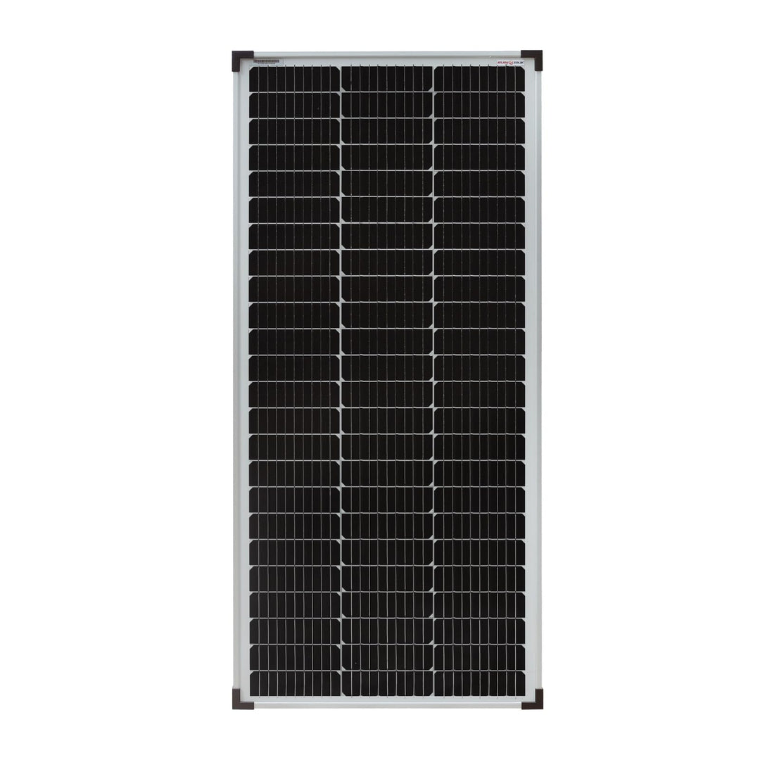 enjoy solar® Mono 150W 36V Monokristallin Solarmodul Solarpanel ideal für 24V Gartenhäuse Wohnmobil