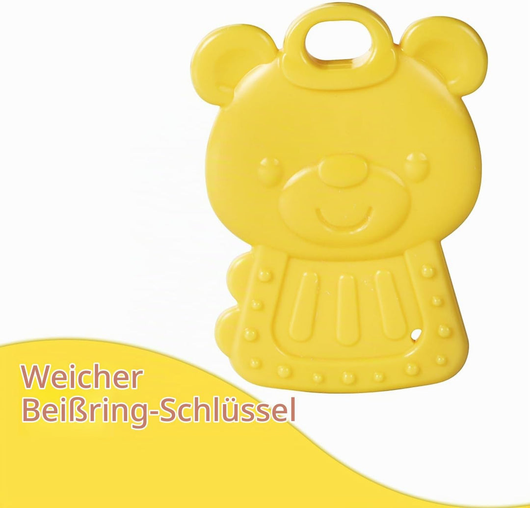 VTech Le Mie Prime Schlüssel, 3 in 1, interaktive Rassel mit Bewegungssensor, Babyrassel mit beleuch