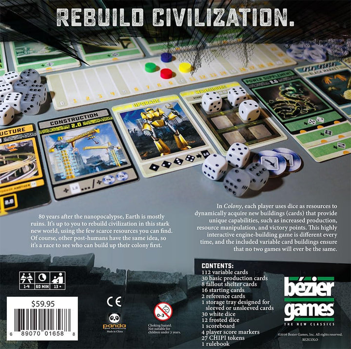 Bezier Games BEZ00020 Brettspiel Colony