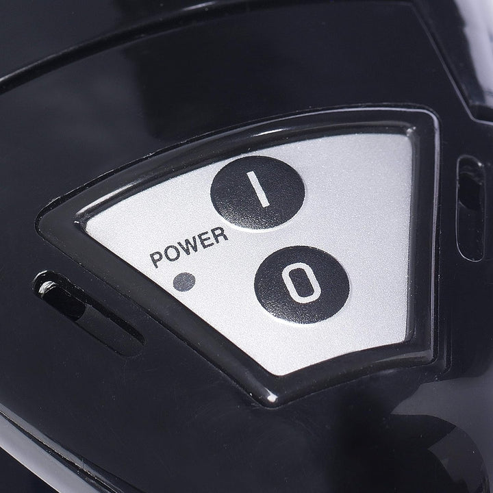 Bestron AWK810 Handlicher Reise-Wasserkocher mit Kochstopp-Automatik, 0,9 Liter, 500 Watt, Schwarz 0