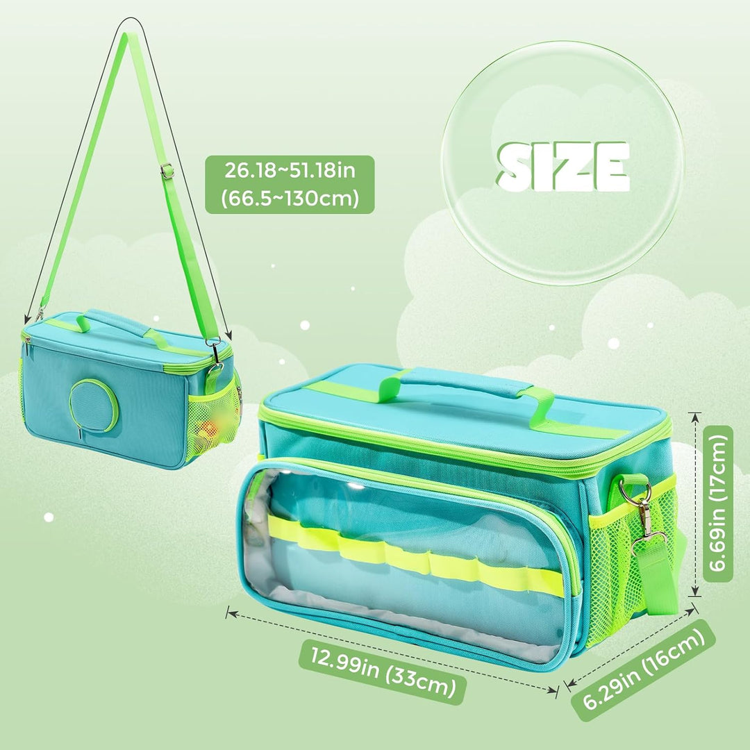 Hautton Tragetasche für Toniebox &amp; Tigerbox，Aufbewahrungtasche für Musikbox, Tonies Figuren, Kopfhör