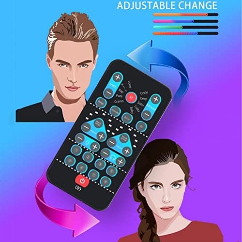 Bewinner Handheld Voice Changer, Tragbares Voice Changer Gerät, Voice Disguiser Handheld Mikrofon Vo