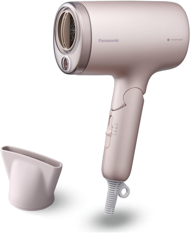Panasonic EH-NA7M-P825 nanoe Haartrockner für glänzendes Haar, faltbares Design, Schnelltrocknen, Ko