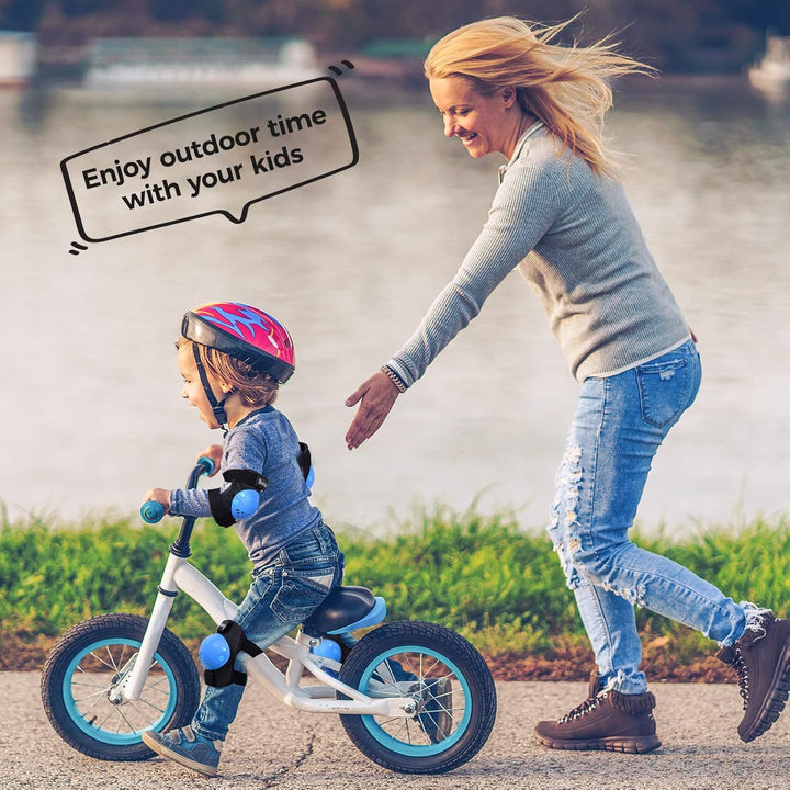 BOSONER Knieschoner Kinder Schoner Inliner Protektoren 6er Set Schützer Inliner Inline Skates Knie U