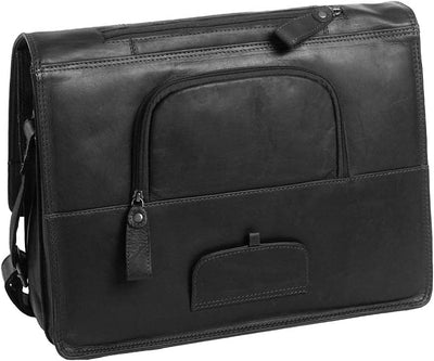 The Chesterfield Brand Wax Pull Up Gent Fahrradtasche Leder 40 cm Laptopfach