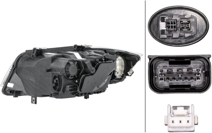 HELLA 1EL 354 691-021 Bi-Xenon/LED-Hauptscheinwerfer - rechts - für u.a. BMW 3 (E90), Rechts