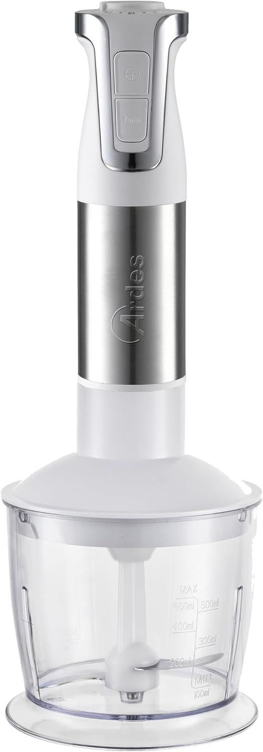 ARDES - ARSET01 TRINITY Stabmixer 3-in-1 - Stabmixer und Schneebesen mit Profimotor - Küchenmixer mi