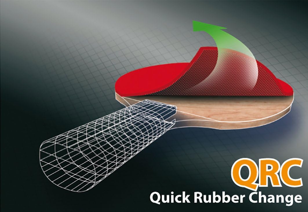 Donic-Schildkröt Tischtennisschläger CarboTec 3000, Carbon, One-Piece Konstruktion CarboTec 3000, an