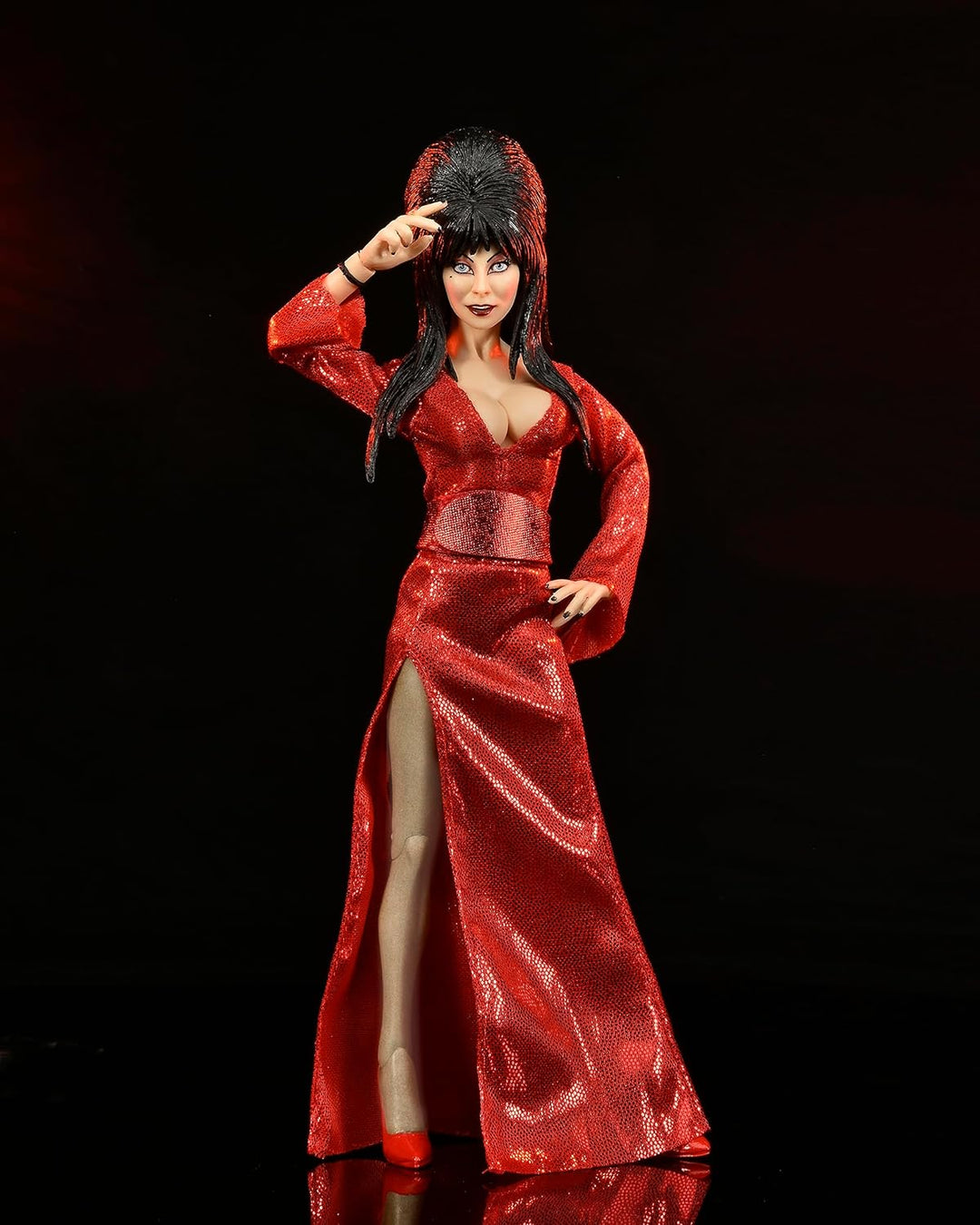 Neca - Elvira Red Fright and Boo 20,3 cm grosse bekleidete Actionfigur