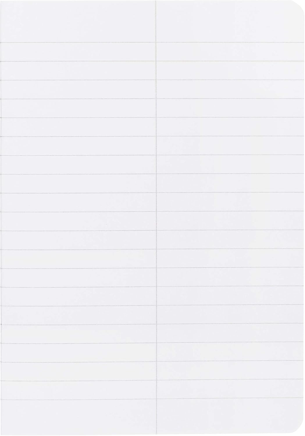 Oxford Vokabelheft, A5, Lin. 53 (2 Spalten), 32 Blatt, rot und grün, 10 Stück Single, Single