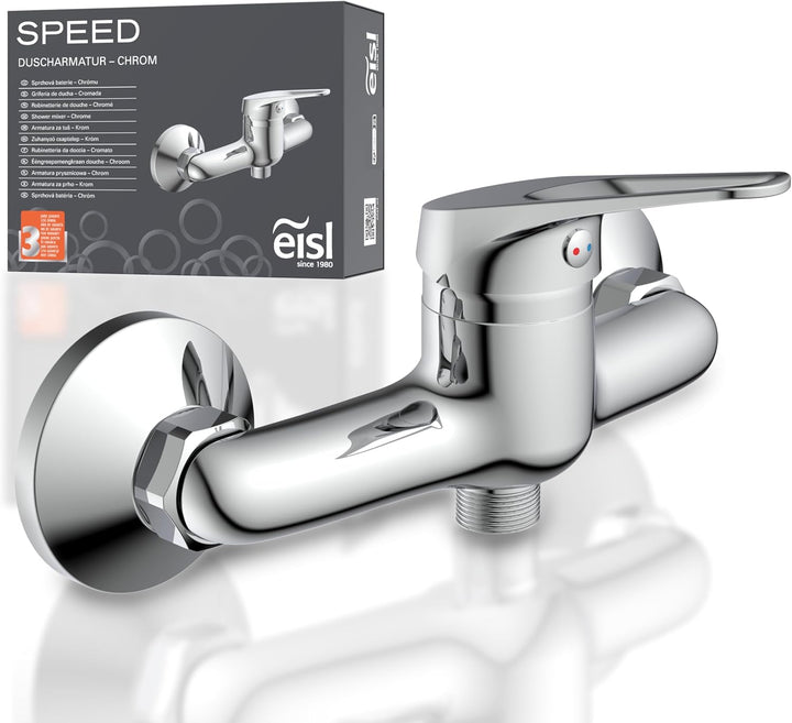 EISL NI168SCR SPEED Duscharmatur, Badarmatur mit Einhebelmischer, problemloser Anschluss an Standard