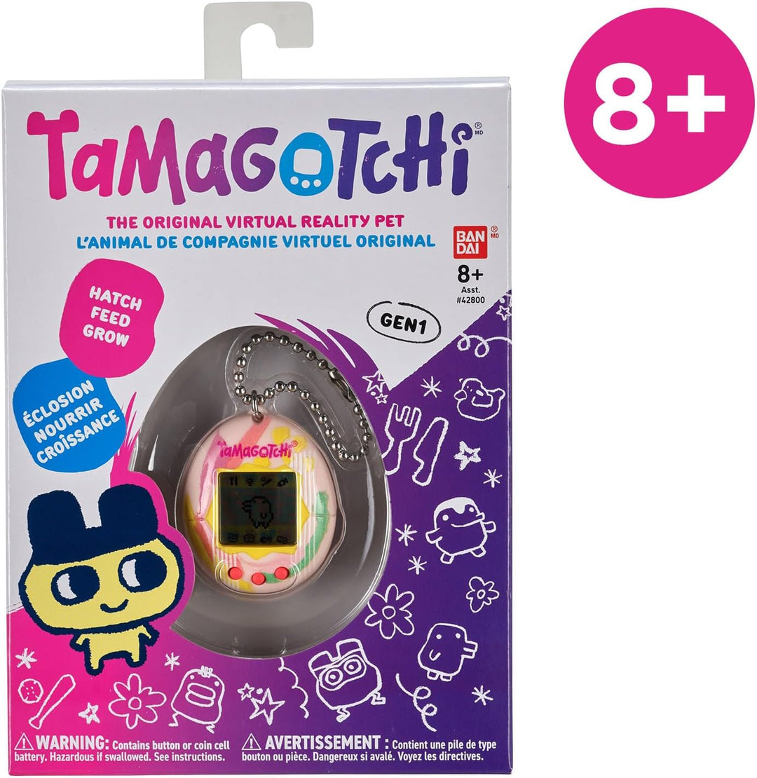 Bandai - Tamagotchi - Tamagotchi Original - Art Style - Elektronisches virtuelles Tier mit Farbdispl