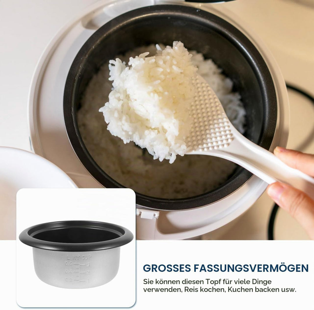 Garneck Reiskocher Innentopf Antihaftbeschichtung Ersatzbehälter Für Reiskocher Innenkochtopf Kochen