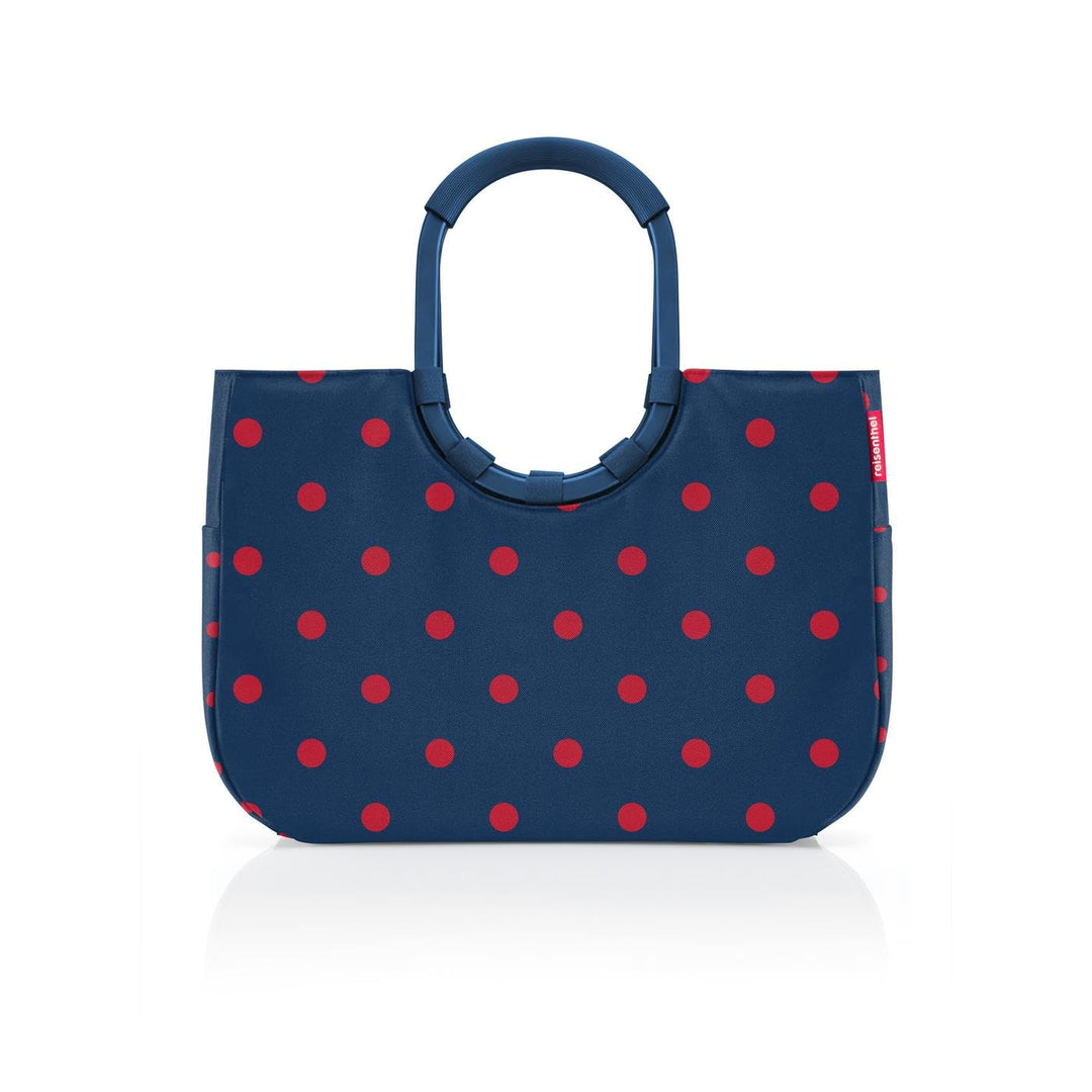 Reisenthel loopshopper L Frame Mixed dots red, Frame Mixed Dots Red