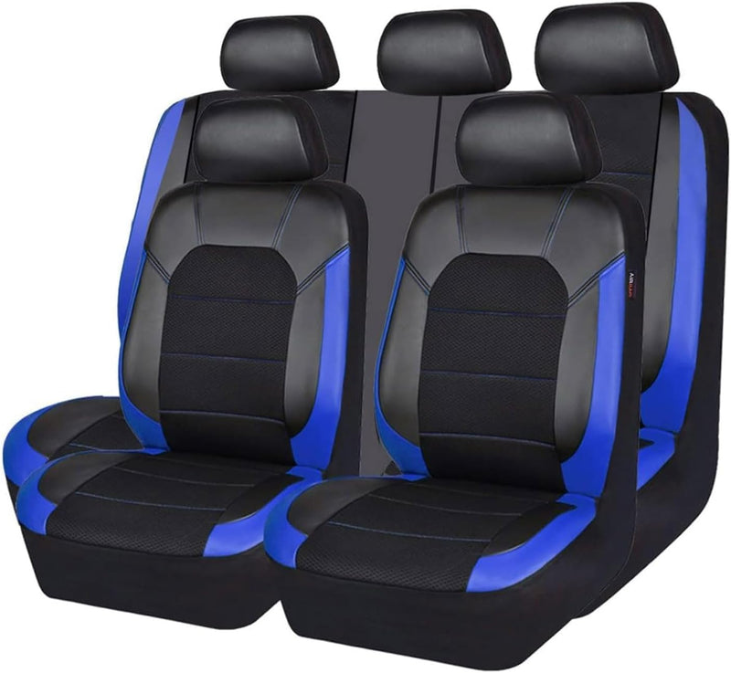 VENYAA Auto Sitzbezüge Set für VW Tiguan (5N) 1.Gen 2009 2010 2011 2012 2013 2014 2015 2016, 9 Stück