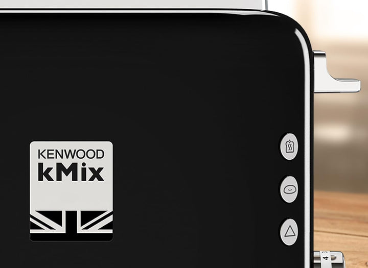 Kenwood kMix TCX751BK Toaste, 2-Schlitz-Toaster (900 W) schwarz, Schwarz