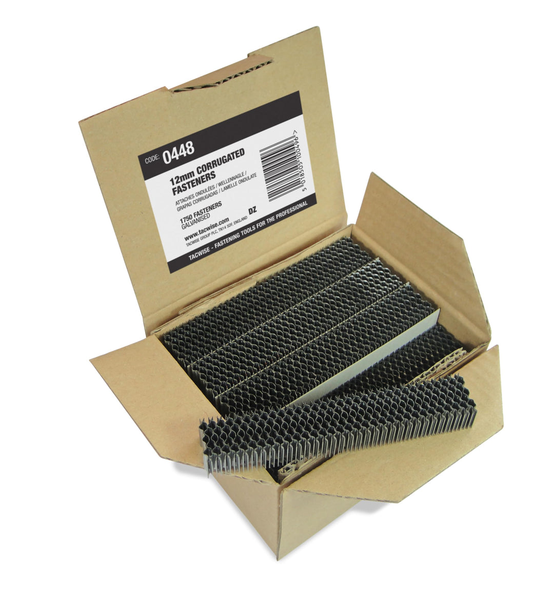 Tacwise 0448 Gewellte Klammern 12mm (1.750 Stück)