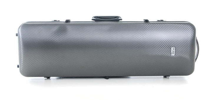 PURE GEWA Violinkoffer Polycarbonat 2.4 für Grösse 4/4 grau grau Oblong 4/4, grau Oblong 4/4