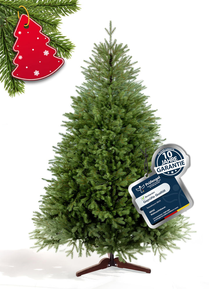 Menz Premium künstlicher Weihnachtsbaum GRÜN 182 cm – Naturgetreuer Weihnachtsbaum künstlich mit 850