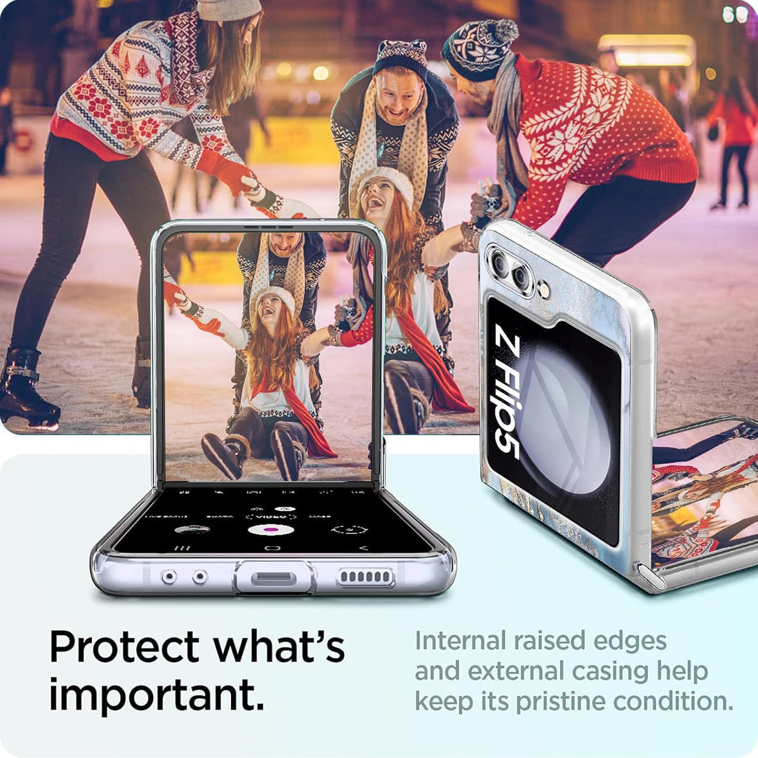 2 Stücke Kompatibel Mit Samsung Galaxy Z Flip 5 5G Hülle Silikon Dünn Klar Case Slim Flexible Cover