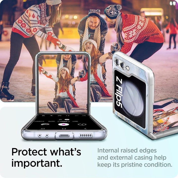 2 Stücke Kompatibel Mit Samsung Galaxy Z Flip 5 5G Hülle Silikon Dünn Klar Case Slim Flexible Cover