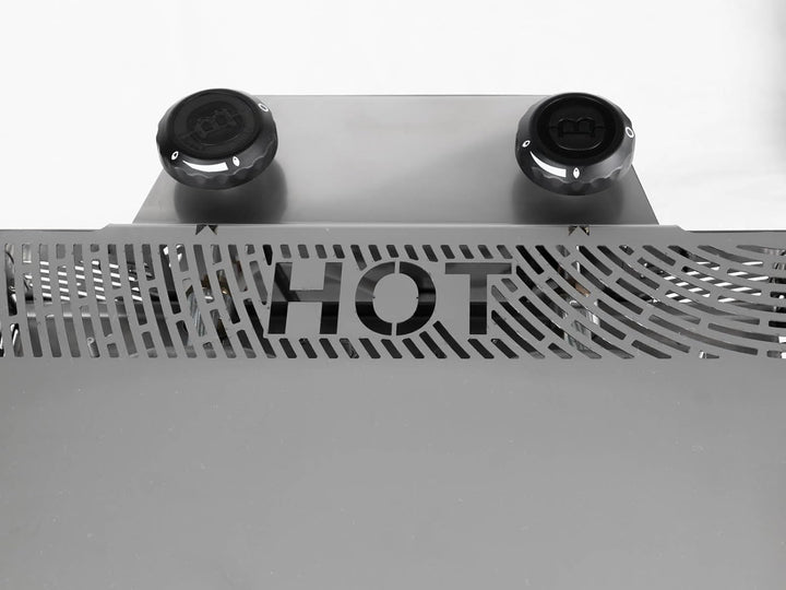 Beefer TwinPro - 800° Oberhitzegrill - Vollständig aus massivem Edelstahl mit doppeltem Garraum - Ma
