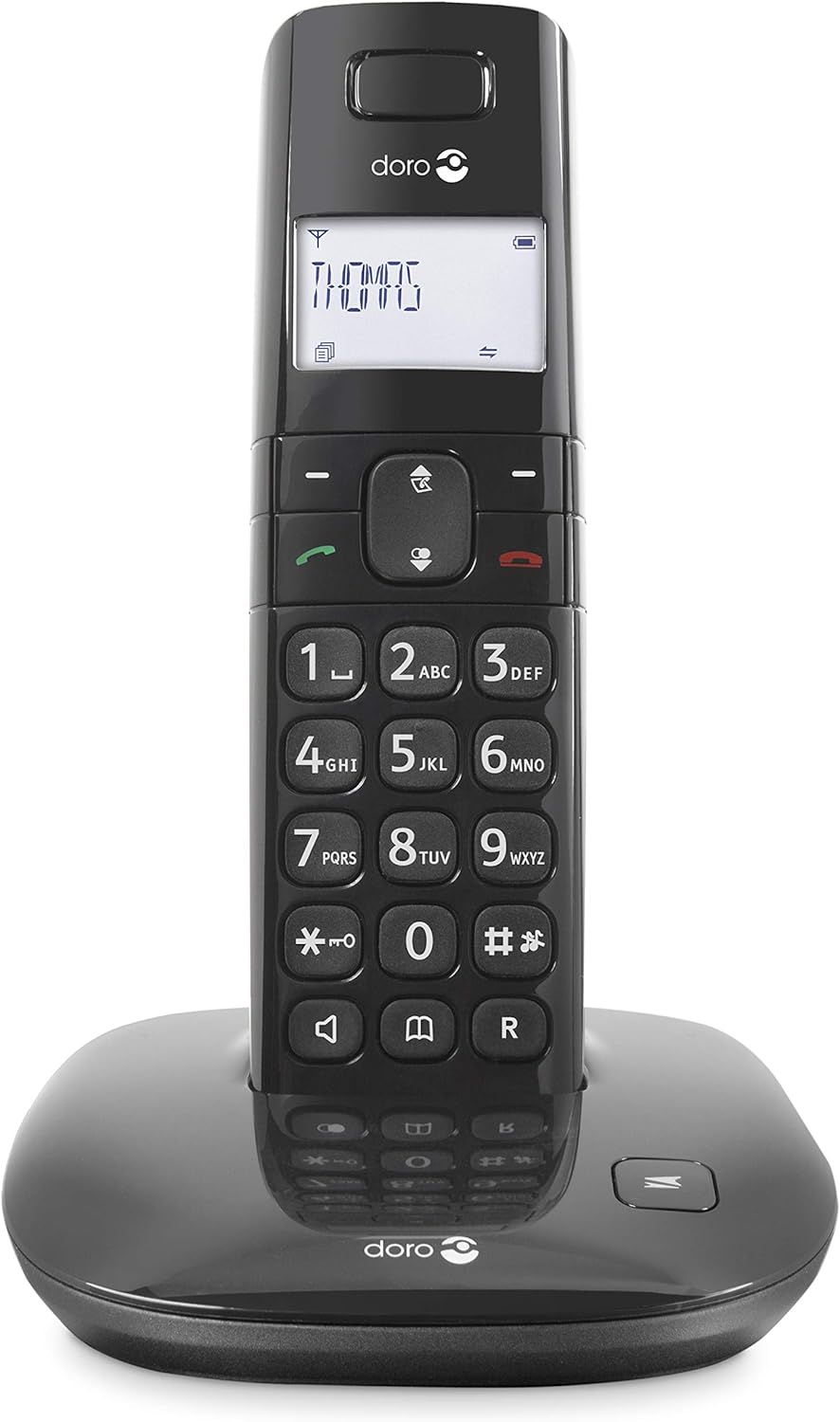 Doro Cf-1010 Single Black Dect with Speaker