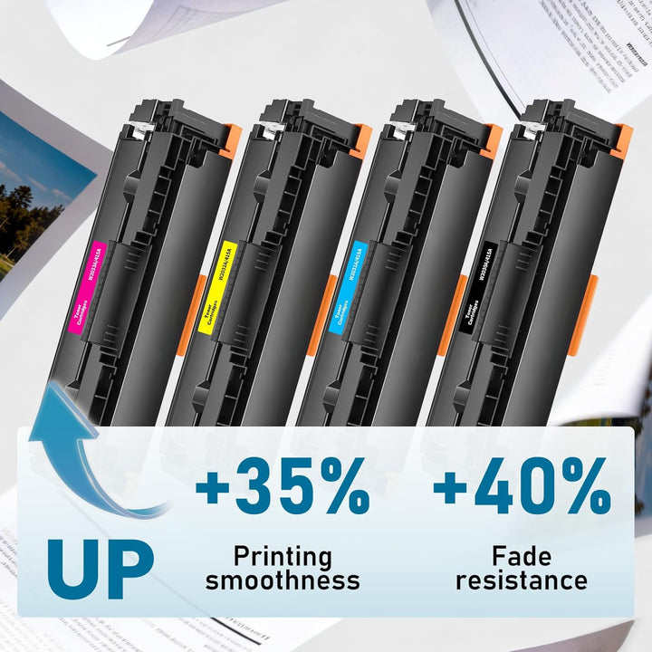 Tinnee 2100 Seiten 415A Toner Kompatibel HP 415A HP W2032A Toner, M479fdw Toner Kompatibel zu HP Col
