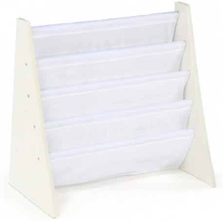 Humble Crew elegantes Kinder-Bücherregal in Weiss! 4 Etagen für Bücher, ideal für Kinderzimmer. Jetz