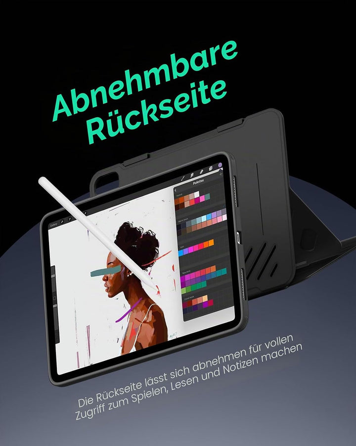 ESR für iPad Air 2022 Hülle, iPad Air 5 Hülle, iPad Air 4 2020, 10,9" Case, abnehmbare magnetische A