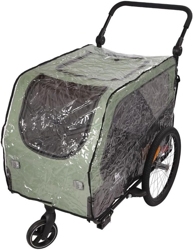 Knuffelwuff Regencover Cruvado | Transparenter PVC Regenschutz | Passgenau für Cruvado | Schutz vor