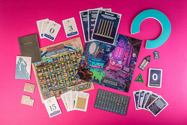 Clementoni Escape Game, Spiel für Kinder ab 8 Jahre, Deluxe Version, 30 x 30 x 7.7 Single, Single