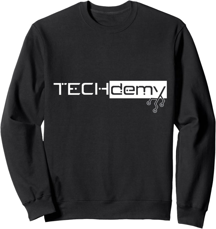 Techdemy Motiv weiss - Akademie für Tech Sweatshirt
