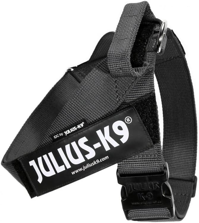 Julius-K9, Color & Gray, Beltgeschirr 2XL / 3 schwarz-grau, 2XL / 3 schwarz-grau