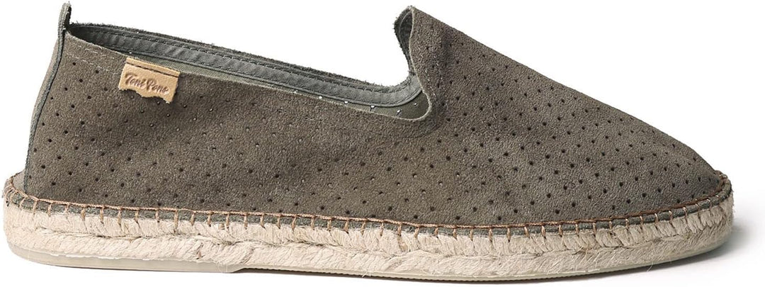 Toni Pons DAN-AY - Espadrille für Herren Wildleder. 39 EU Khaki, 39 EU Khaki