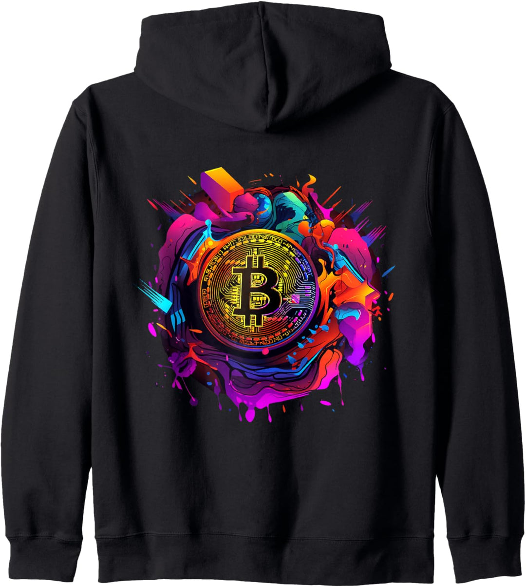 Bitcoin T-Shirt BTC Kryptowährung Bitcoin Hodler Crypto Kapuzenjacke