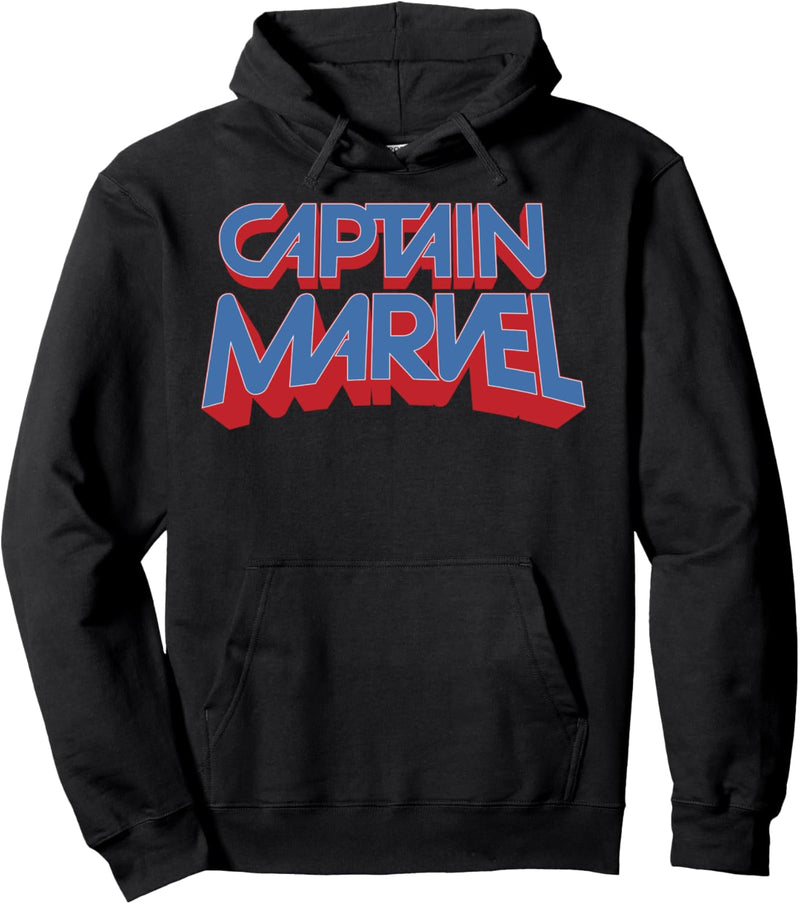 Marvel Captain Marvel Movie Logo Pullover Hoodie