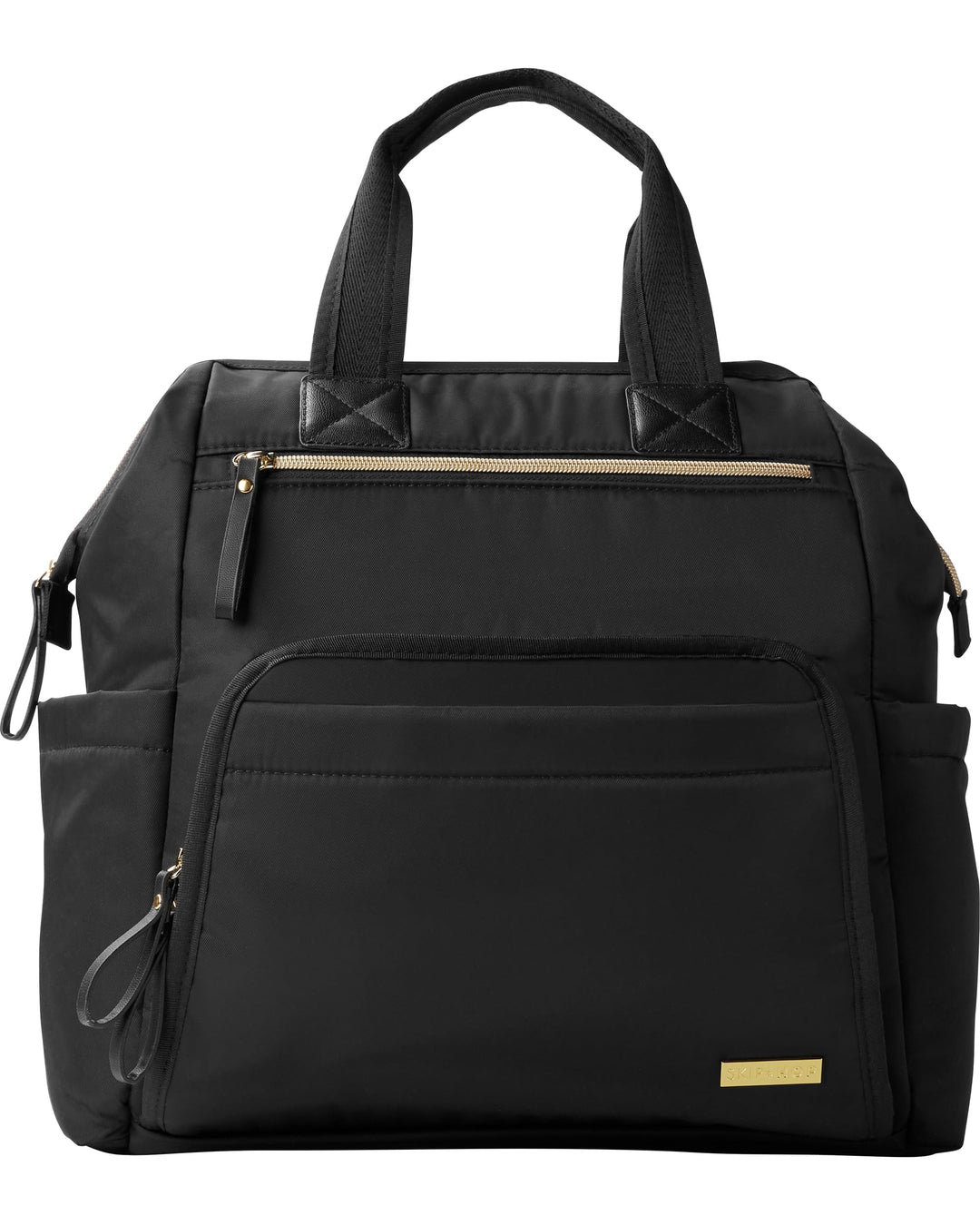 Skip Hop 200150 Main Frame Wide Open Backpack, Black Schwarz, Schwarz