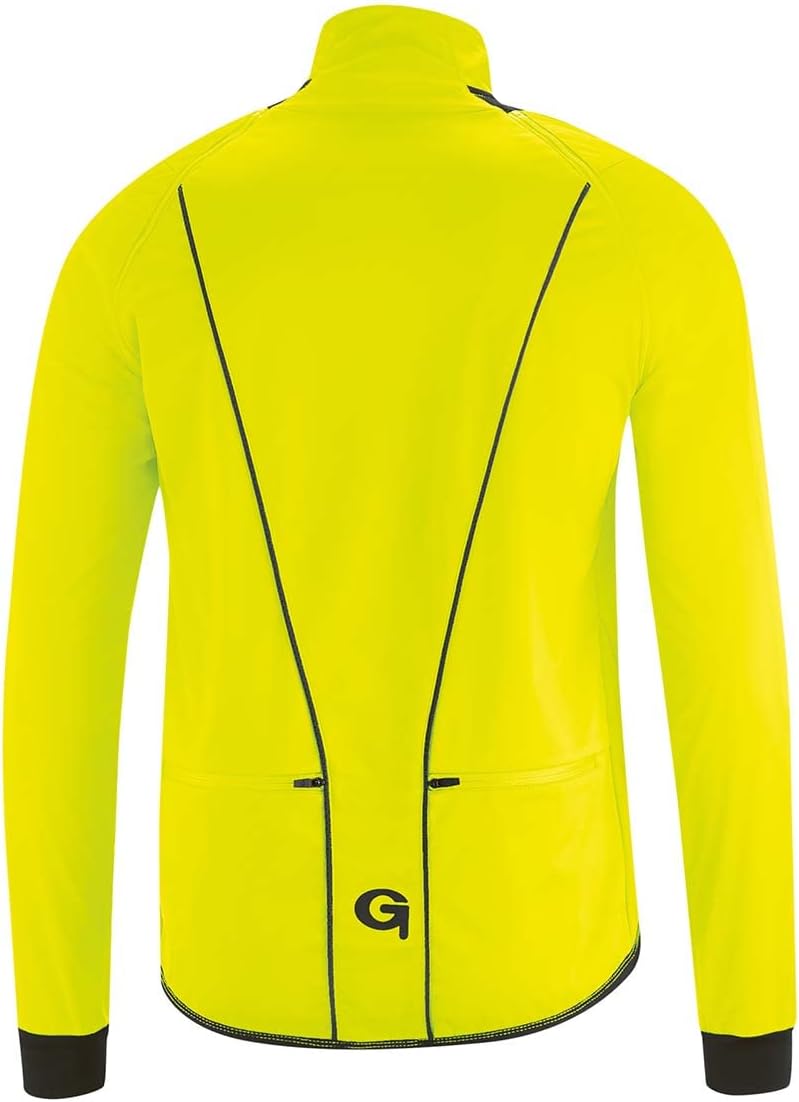 Gonso Leonte Zip-Off Softshell Jacke Herren gelb 2022 wasserdichte Jacke S Gelb, S Gelb