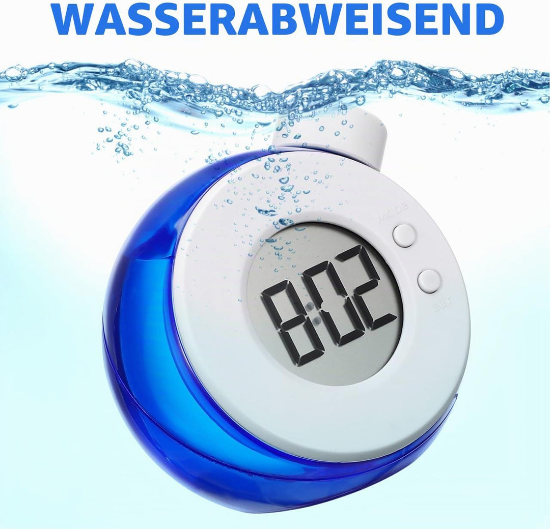 Alipis Wasseruhr Led-Display Mit Wasserenergie Ohne Batterie Umweltfreundliche Schreibtischuhr Mit B