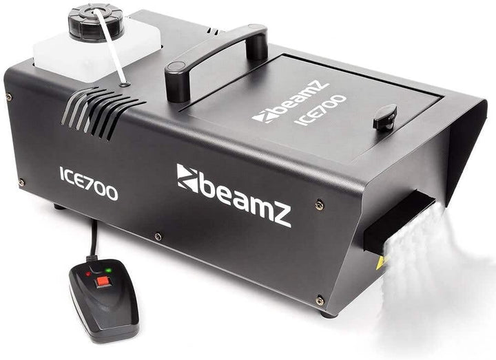 BeamZ ICE700 Bodennebelmaschine, Low Fog Machine, 700 Watt Bodennebler, Rauchmaschine, Boden Nebelma