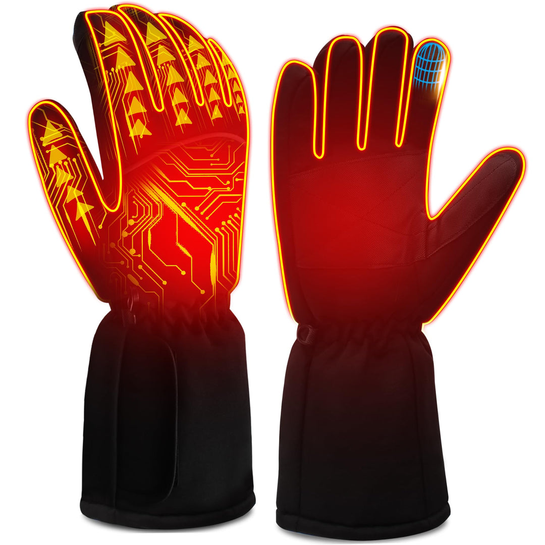 Svpro Beheizbare Handschuhe,Warm Winterhandschuhe Herren Damen Touchscreen Skihandschuhe Thinsulate