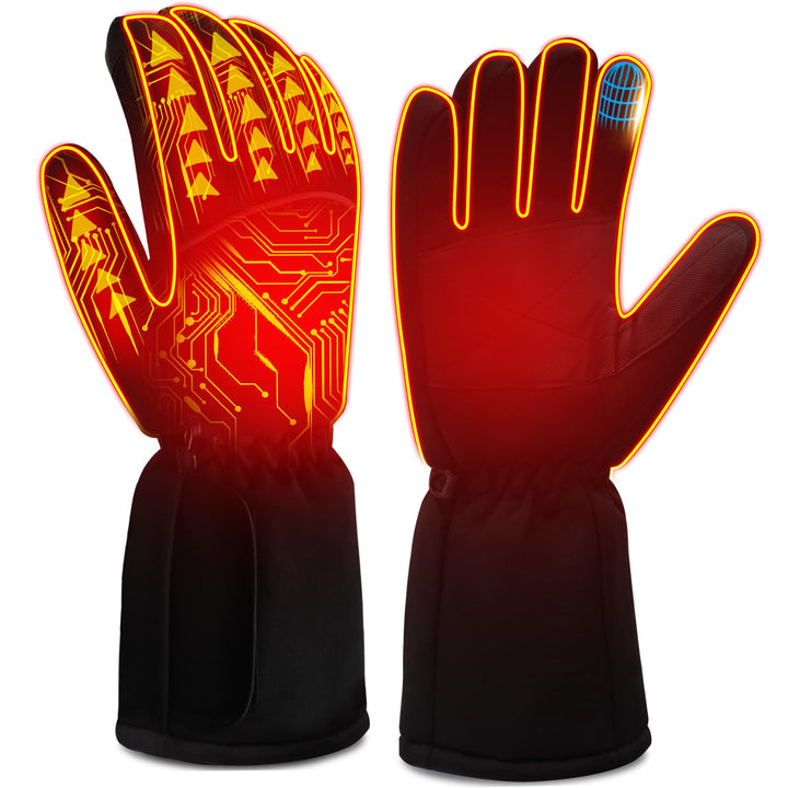 Svpro Beheizbare Handschuhe,Warm Winterhandschuhe Herren Damen Touchscreen Skihandschuhe Thinsulate