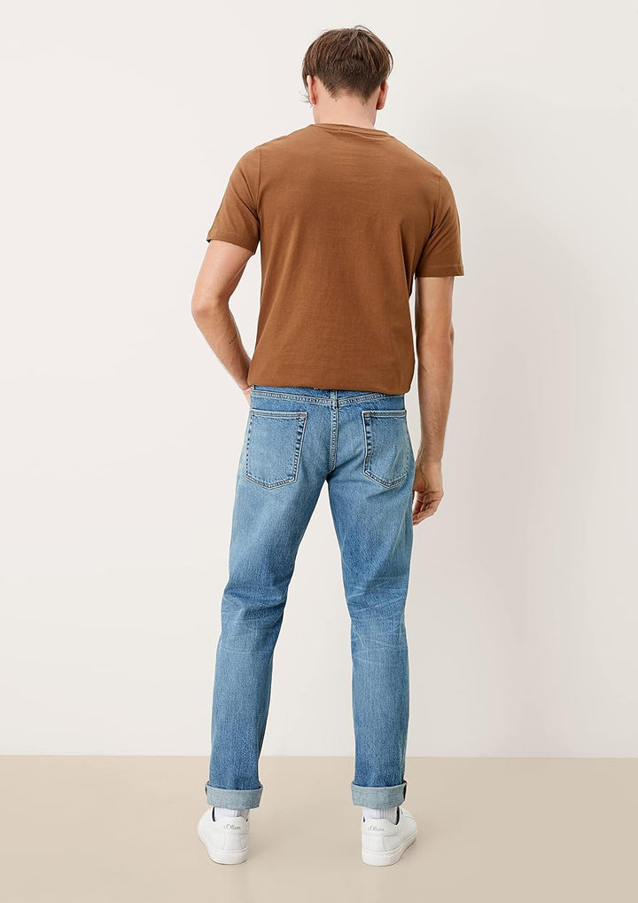 s.Oliver Herren Hose lang York Regular FIT 28W / 32L Light Blue Stretched, 28W / 32L Light Blue Stre