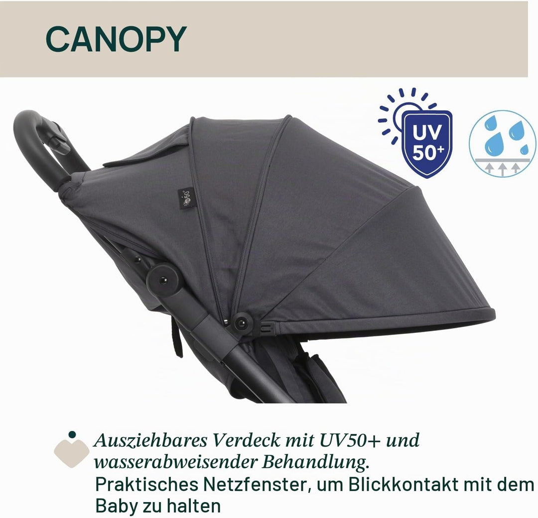 Chicco WE 2 Kinderwagen, leichter, faltbar, von 0 Monaten bis 22 kg, Reise-Kinderwagen, leichter Flu