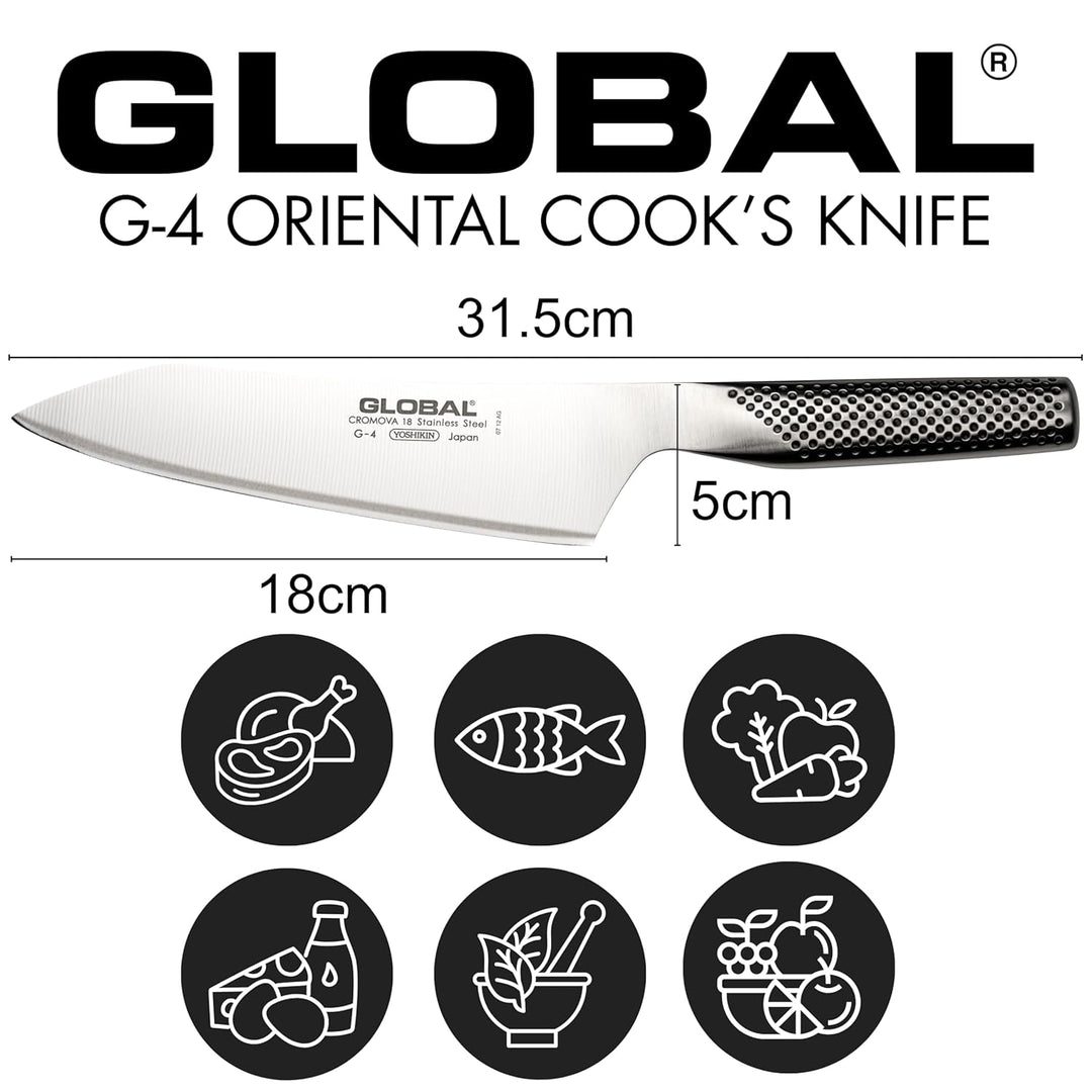 Global G-4 Chop-Messer, 18 cm