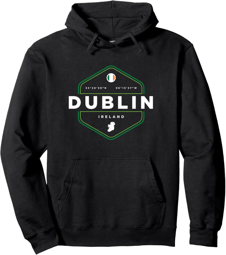 Dublin Ireland Pullover Hoodie