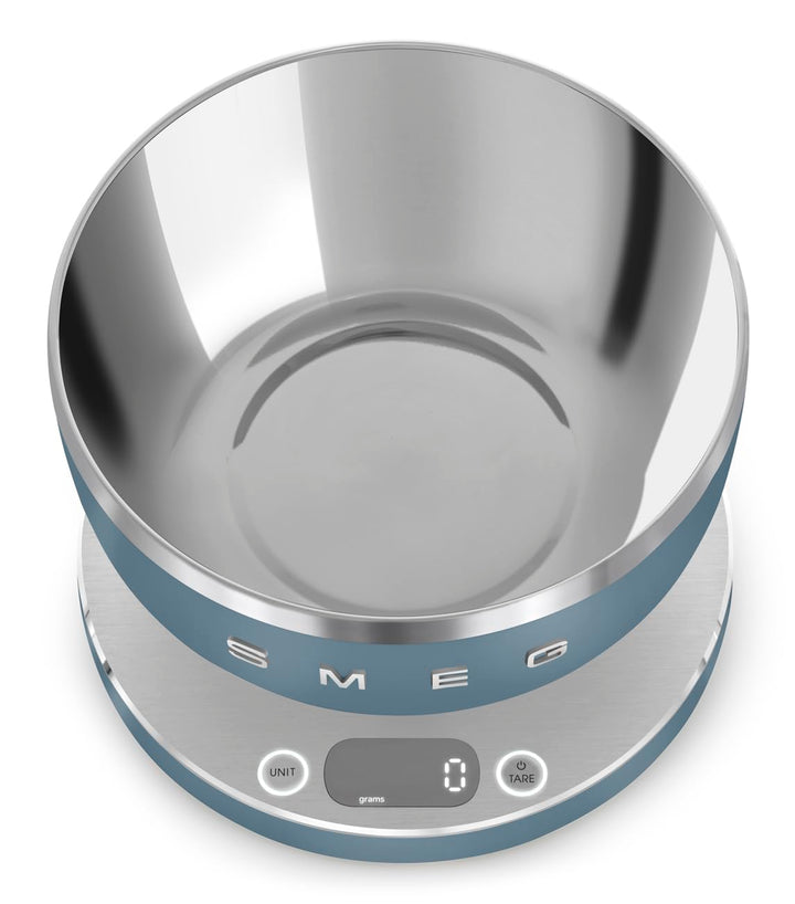Smeg Bilancia da cucina digitale KSC01SBMWW Storm Blue, Storm Blue