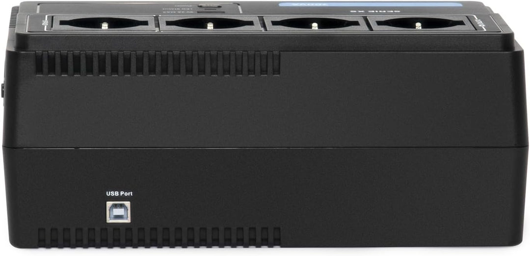 VulTech UPS700VA-XS UPS Steckdosenleiste 700VA/390WA, unterbrechungsfreie Stromversorgung, Line-Inte