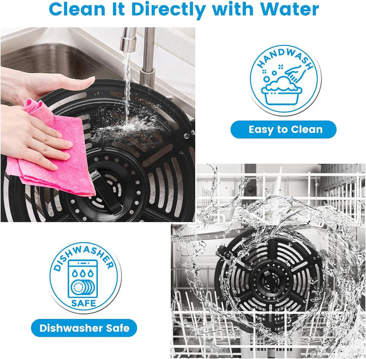 GXF Air Fryer Grillpfanne für Ninja Foodi MINI 4.7L 6 in 1 OP100UK Ninja Foodi MAX 14 in 1 7.5L OL65